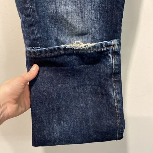 J. Crew Straight Leg Jeans 770 with Classic flannel-lined Size 33 - Picture 8 of 16